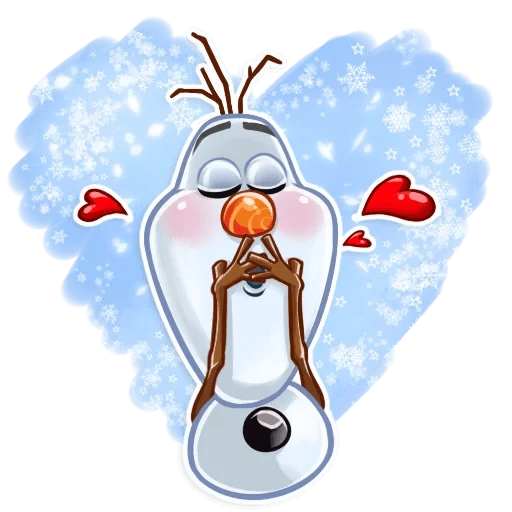 Olaf  - sticker for 😘