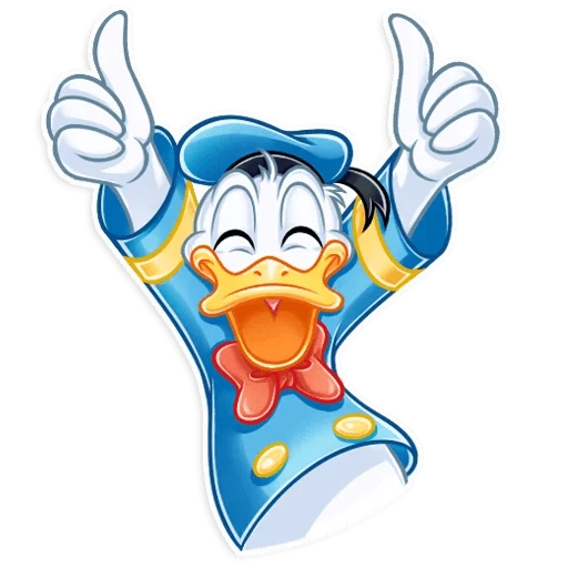 Donald and Daisy  - sticker for 👍