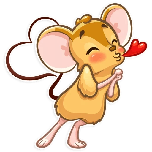 Arno the Mouse  - sticker for 😘