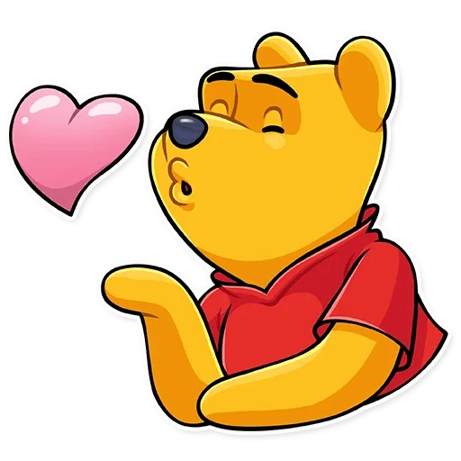 Winnie the Pooh  - sticker for 😘