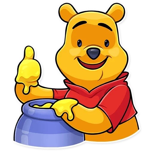 Winnie the Pooh  - sticker for 👍