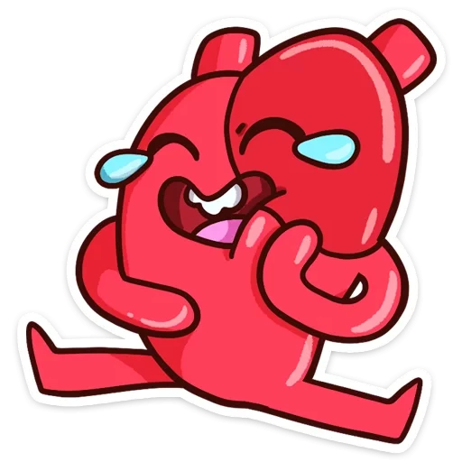 Heart and Brain ::  - sticker for ☺️