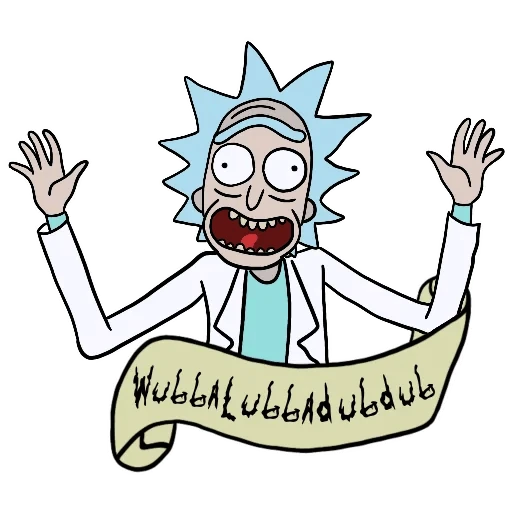 Rick and Morty  - sticker for 🤪