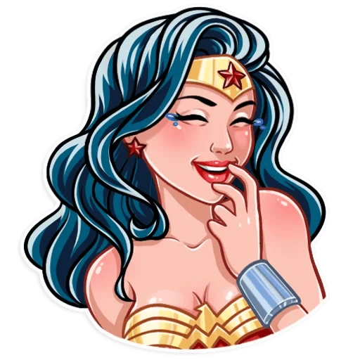 Wonder Woman  - sticker for 😂