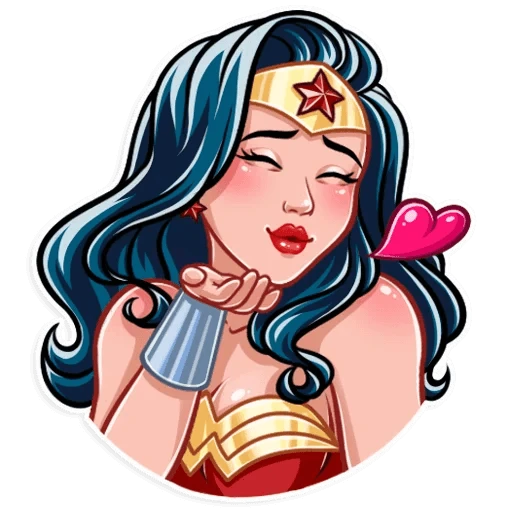 Wonder Woman  - sticker for 😘