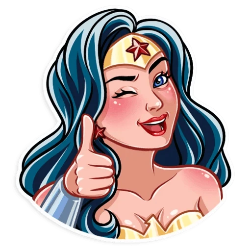 Wonder Woman  - sticker for 👍