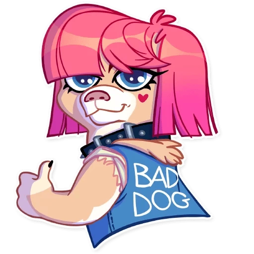 Rock'n'Dog  - sticker for 👍