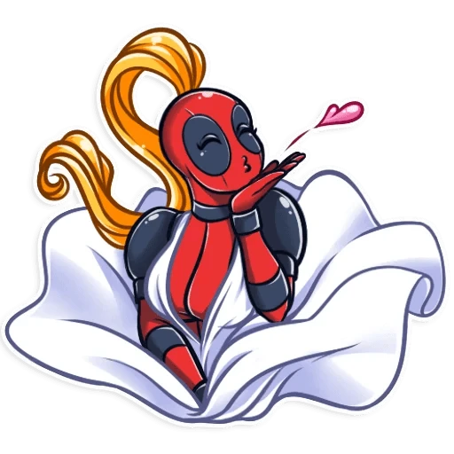 Lady Deadpool  - sticker for 😘