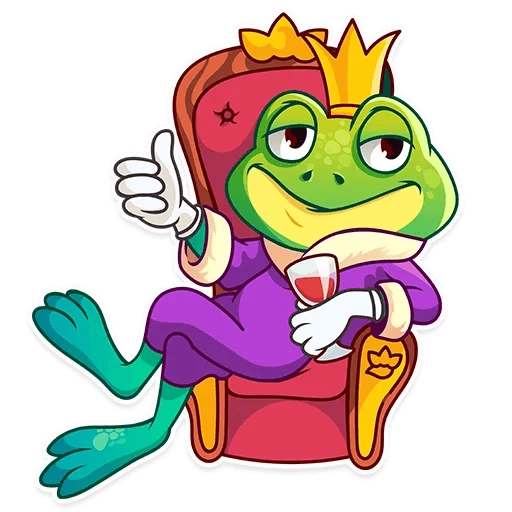 Oliver the Frog  - sticker for 👍