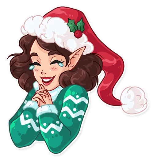 Penelope the Elf  - sticker for 😂