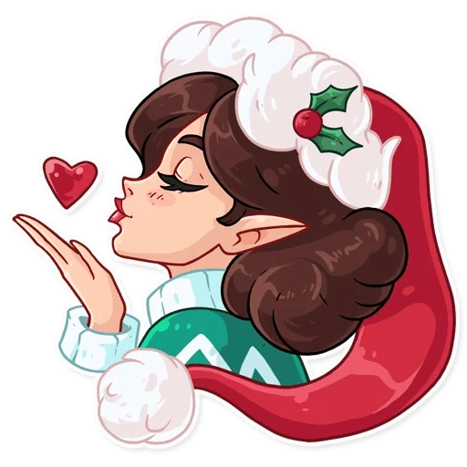 Penelope the Elf  - sticker for 😘