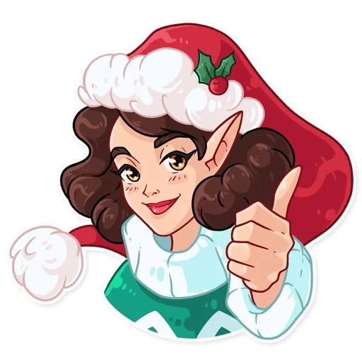Penelope the Elf  - sticker for 👍