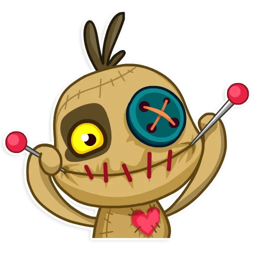 Voodoo Doll Chumbo  - sticker for 😊