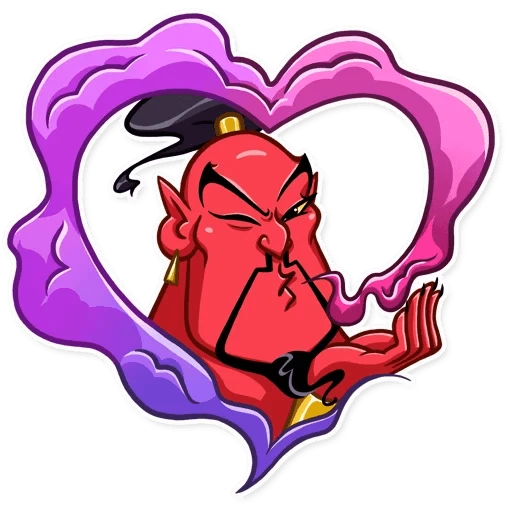 Evil Genie  - sticker for 😘
