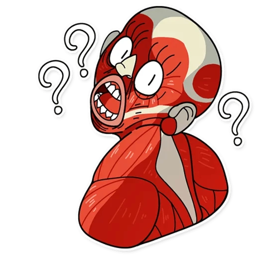 Dave the Nudist  - sticker for 🤨