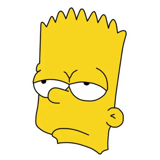 Bart  - sticker for 😑