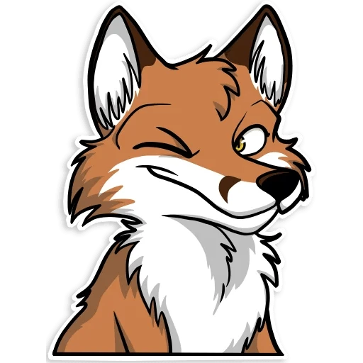 Mood Fox - sticker for 😉