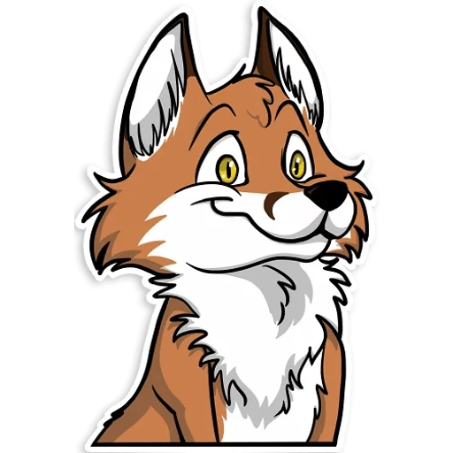 Mood Fox - sticker for ☺