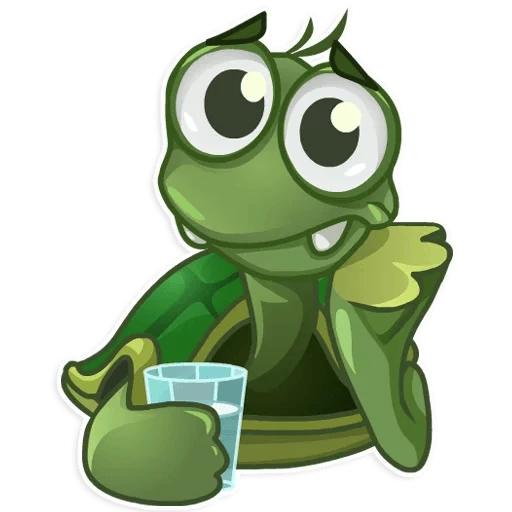 Sad Turtle Joe - sticker for 😂
