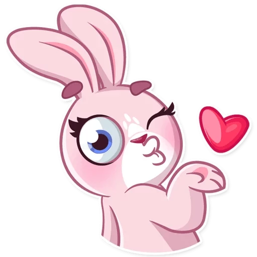 Rosy Bunny  - sticker for 😘