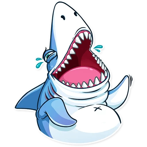 It's a Shark!  - sticker for 😂