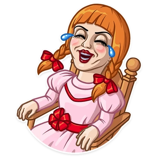 Annabelle  - sticker for 😂