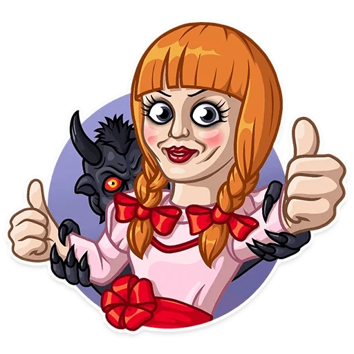 Annabelle  - sticker for 👍