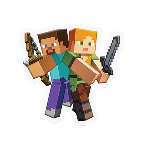 Minecraft Stickers Pack - sticker for ⚔