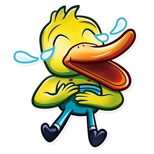 Gus The Duck - sticker for 😂