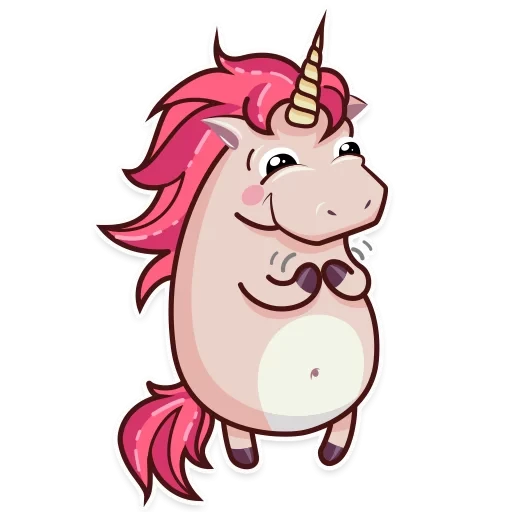 Stella the Unicorn - sticker for 👍