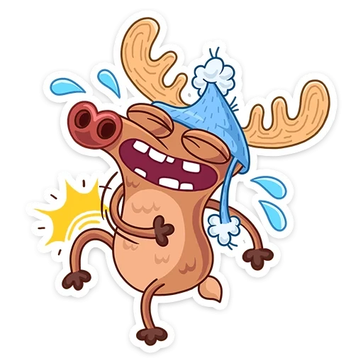 Deer | Олень - sticker for 😆