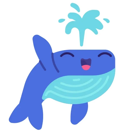 whale @Xstickers - sticker for 👋