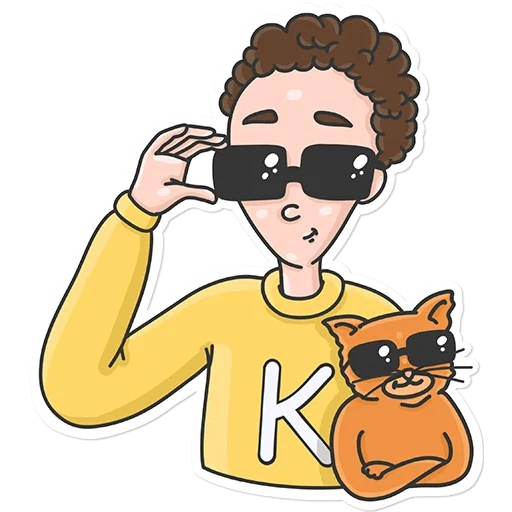 K&Kat - sticker for 🕶