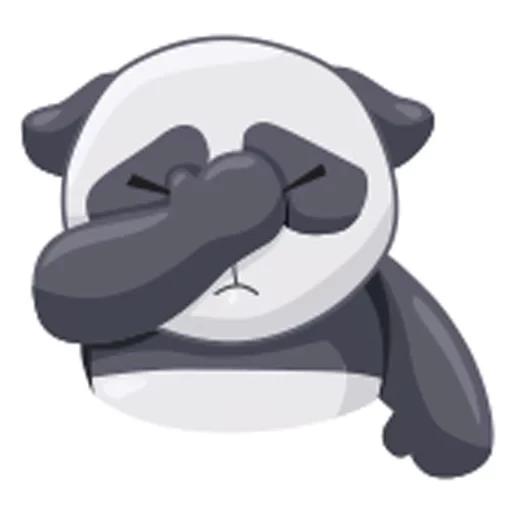 PandaS - sticker for 😒