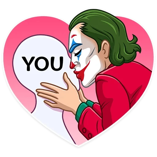Joker  - sticker for 😘