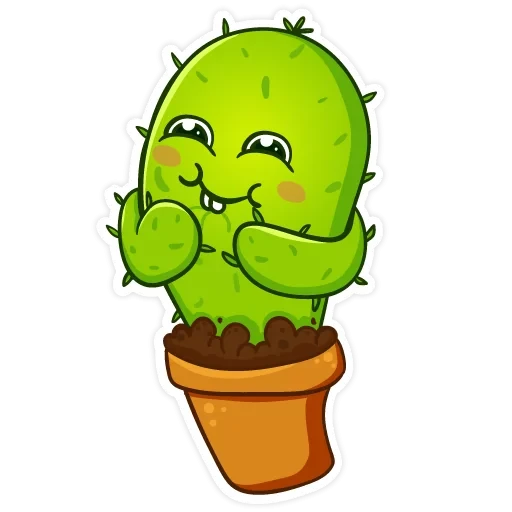 Cactus - Aleximina Stickers